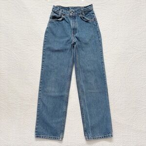 Levi's Youth Vintage 550 Relaxed Fit Jeans Orange Tab (Sz 14 Slim)